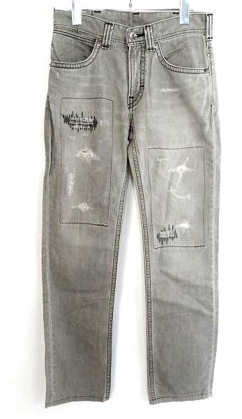 D359/Wrangler/ラングラー デニムパンツ WO4902　ヴィンテージ　リペア加工　極美品