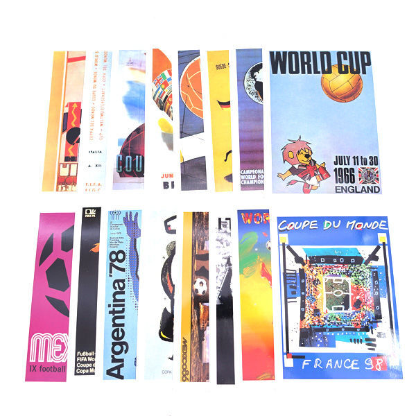 ★ FIFA作成1930-1998WC16大会 大判カード16枚 非売品 限定品 (0220523953)
