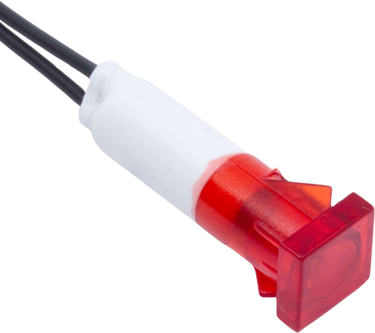 インジケーターライト Indicator Light - Marshall style, Red Square, 6V [送料170円から 同梱可]