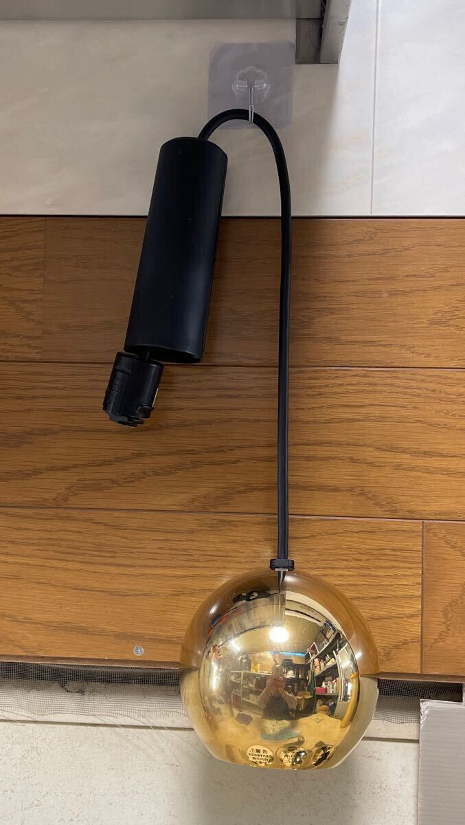 ダクトレール用　LED照明器具5個セットオーデリック　0P252316LD ゴールド3個　0P252317LD シルバー2個　点灯確認済　直径約12㎝　55-2