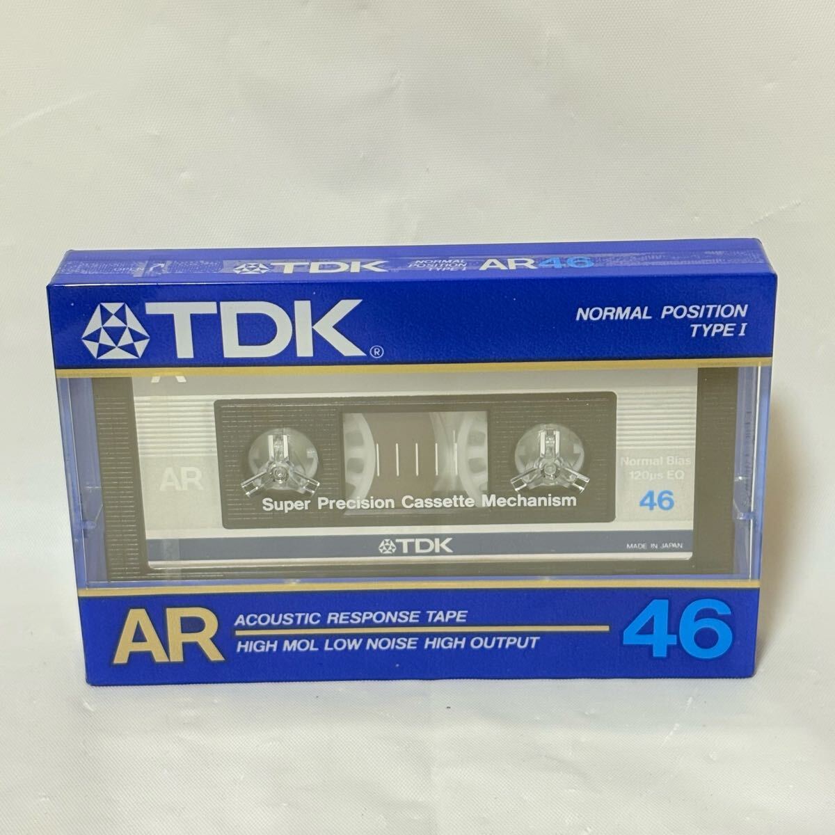 未開封　TDK AR カセットテープ 46 記録媒体　レトロ