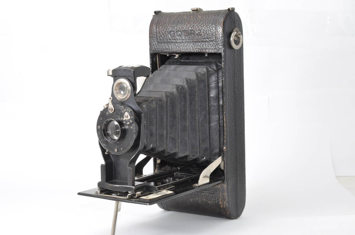 カッコいいアンティークカメラ GOERZ 12.5cm 蛇腹カメラ ♯A6740