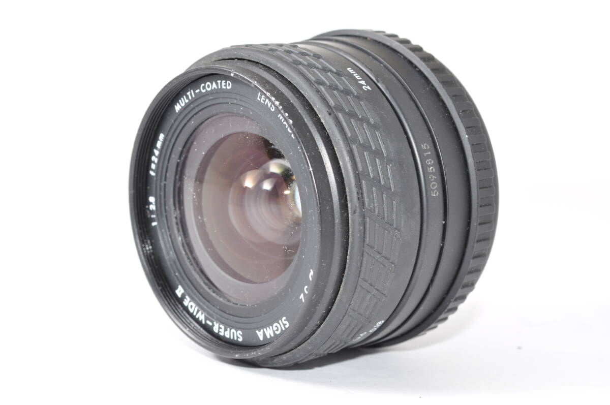 並品・動作品 シグマ SIGMA SUPER WIDE Ⅱ 24mm F2.8 MC Nikon用 ♯A6744
