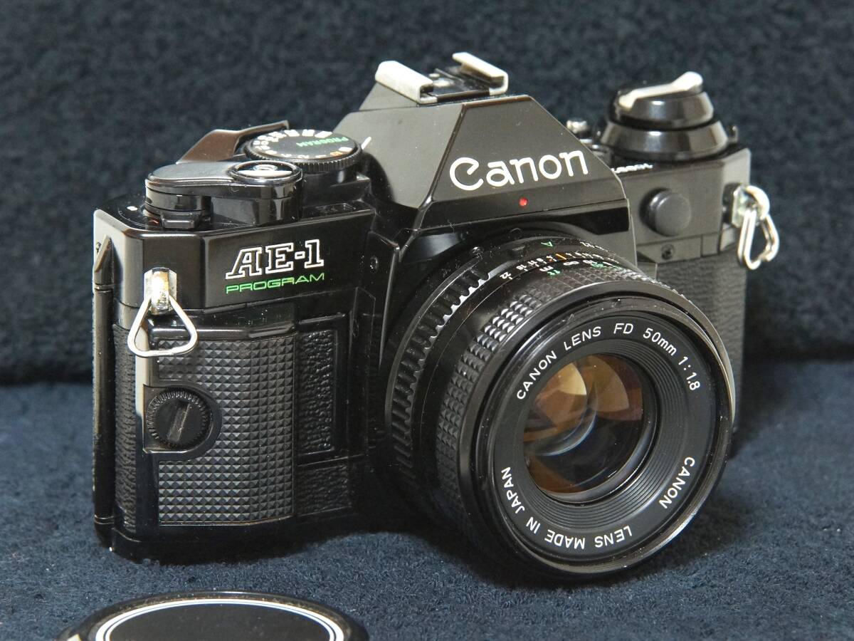 Canon AE-1P NewFD50mmF1.8 標準レンズ付きセット 【Operation Confirmed・動作確認済み】