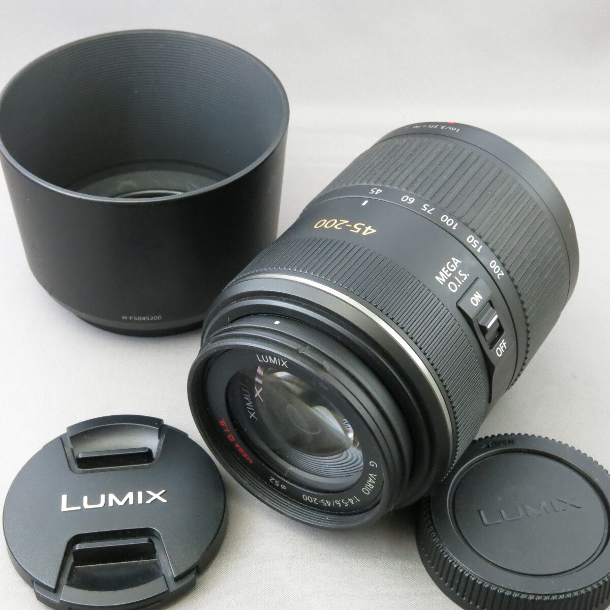 Panasonicパナソニック　G45-200mmF4-5.6MEGA OIS H-FS045200　★NO.9168