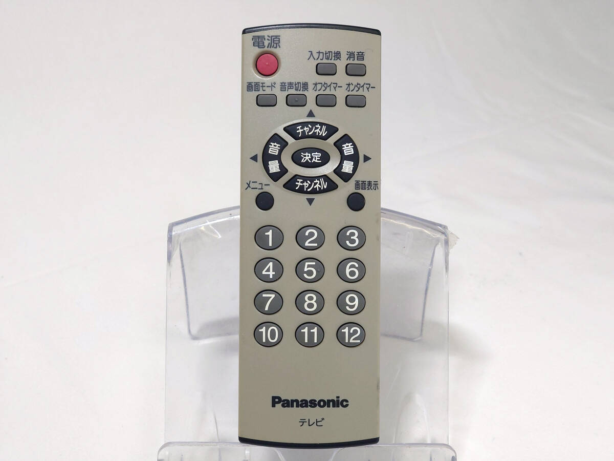パナソニック テレビ リモコン EUR7726030 ■ Panasonic 中古品 動作確認