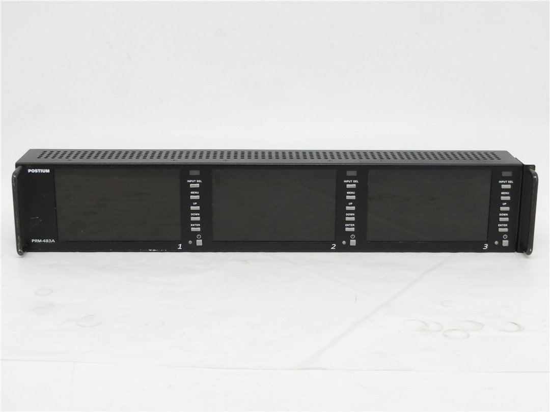 中古　TV Logic　HD3連液晶モニター　PRM-483A　動作不明　ジャンク品　送料無料