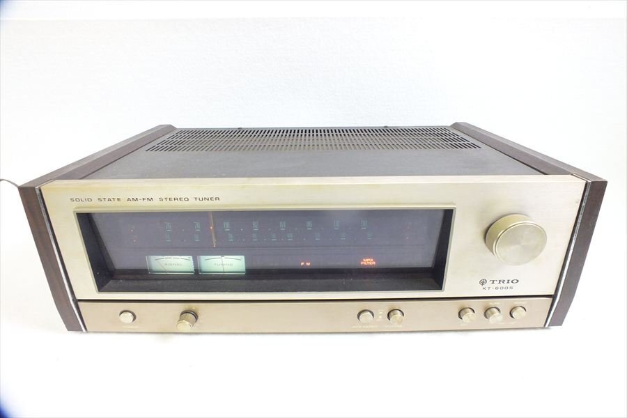 ◇ TRIO トリオ KT-6005 チューナー 中古 現状品 250508R7586