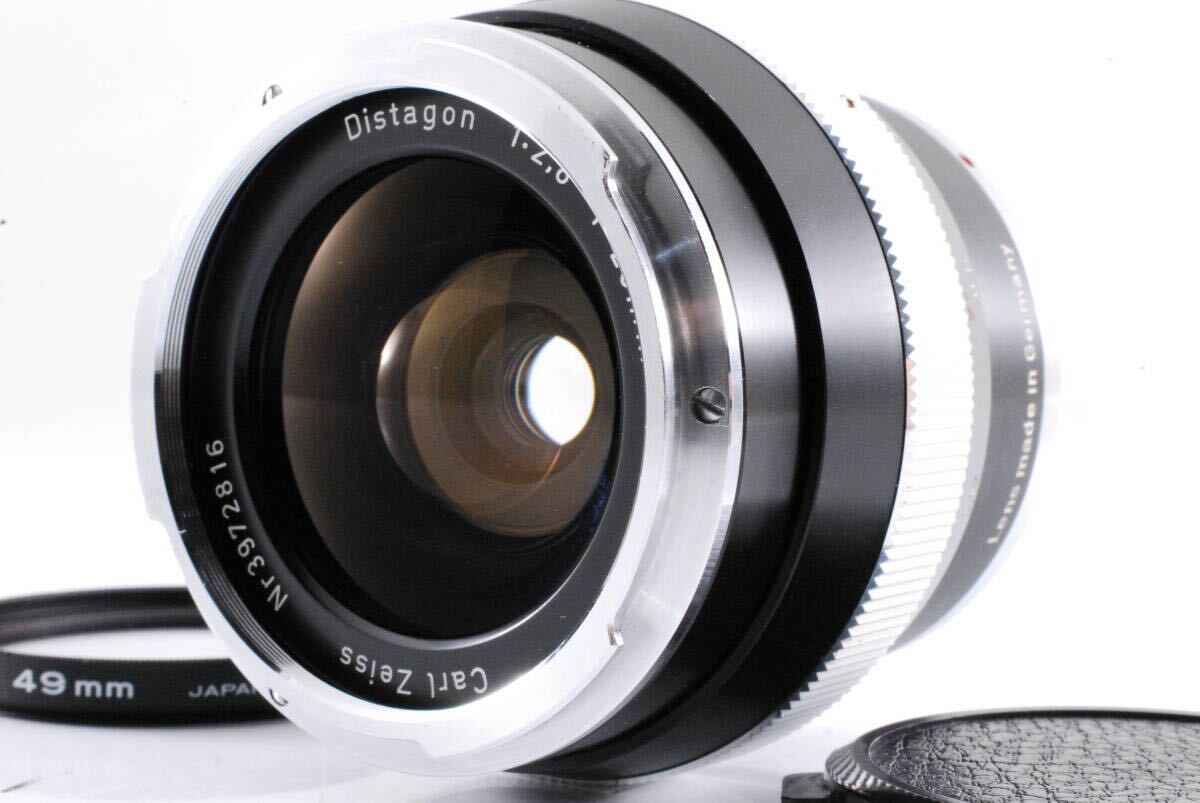 【美品 保障付 動作確認済】Carl Zeiss Distagon カールツァイス ディスタゴン 25mm f2.8 Wide Angle MF Lens for Contarex #Q9077