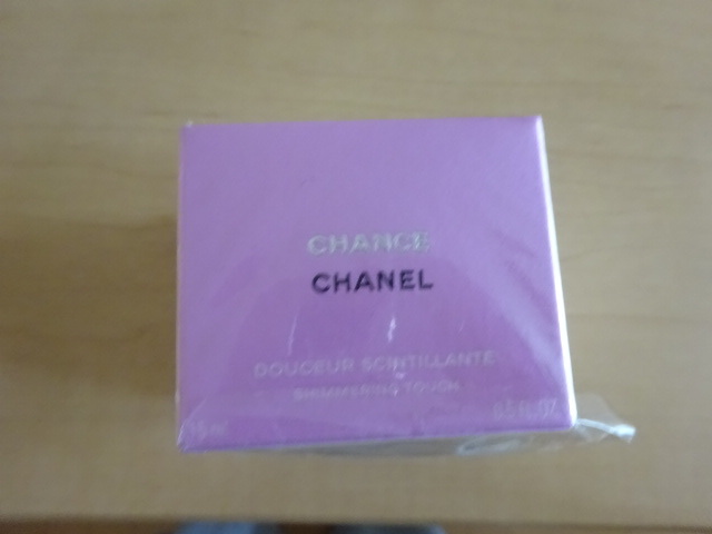 廃盤品　未開封　シャネル CHANEL チャンス シマリング タッチ ジェル パフューム 15g