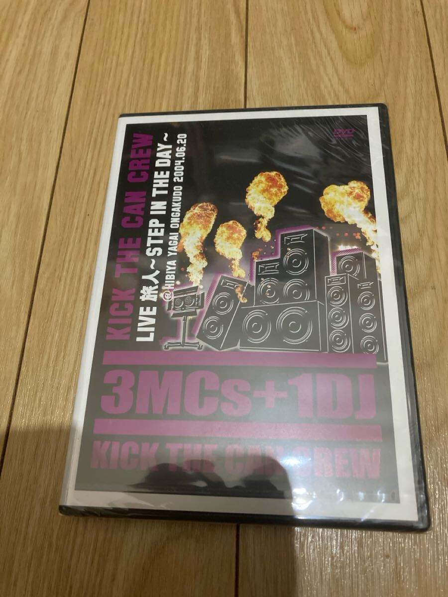 キックザカンクルー　KICK THE CAN CREW DVD LIVE旅人　　　新品未開封　　赤字　定価以下