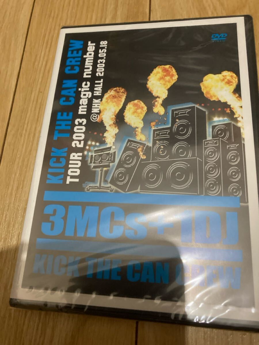 キックザカンクルーDVD ツアー2003 マジックナンバー　新品未開封 赤字　定価以下