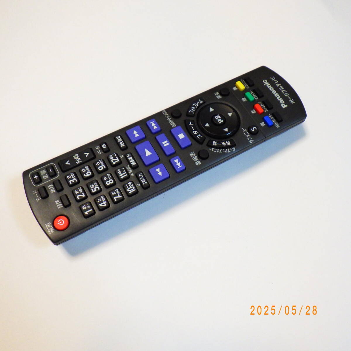 パナソニック DMP-HV100/DMP-HV50用リモコン ポータブルテレビ用リモコン 純正品