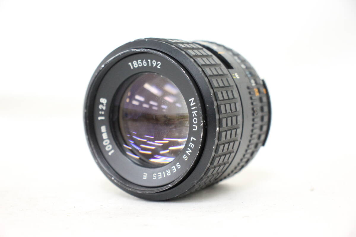 【返品保証】 ニコン Nikon Lens Series E 100mm F2.8 レンズ e334