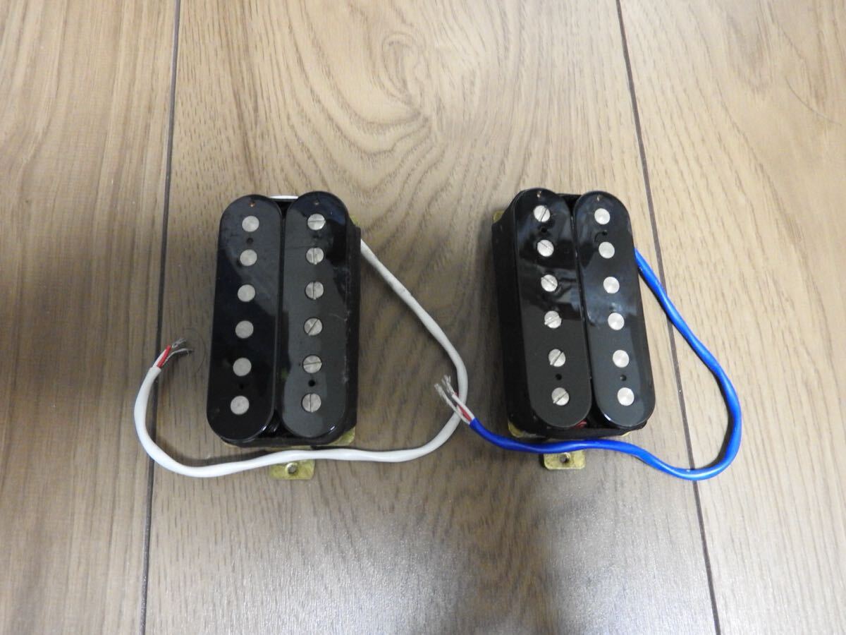 音出確認済み　メーカー不明　 ハムバッカーCU 2セット　 ピックアップ