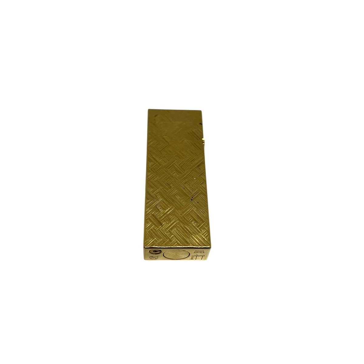 dunhill ダンヒル ゴールドカラー ガスライター ローラー ガス切れ 着火未確認