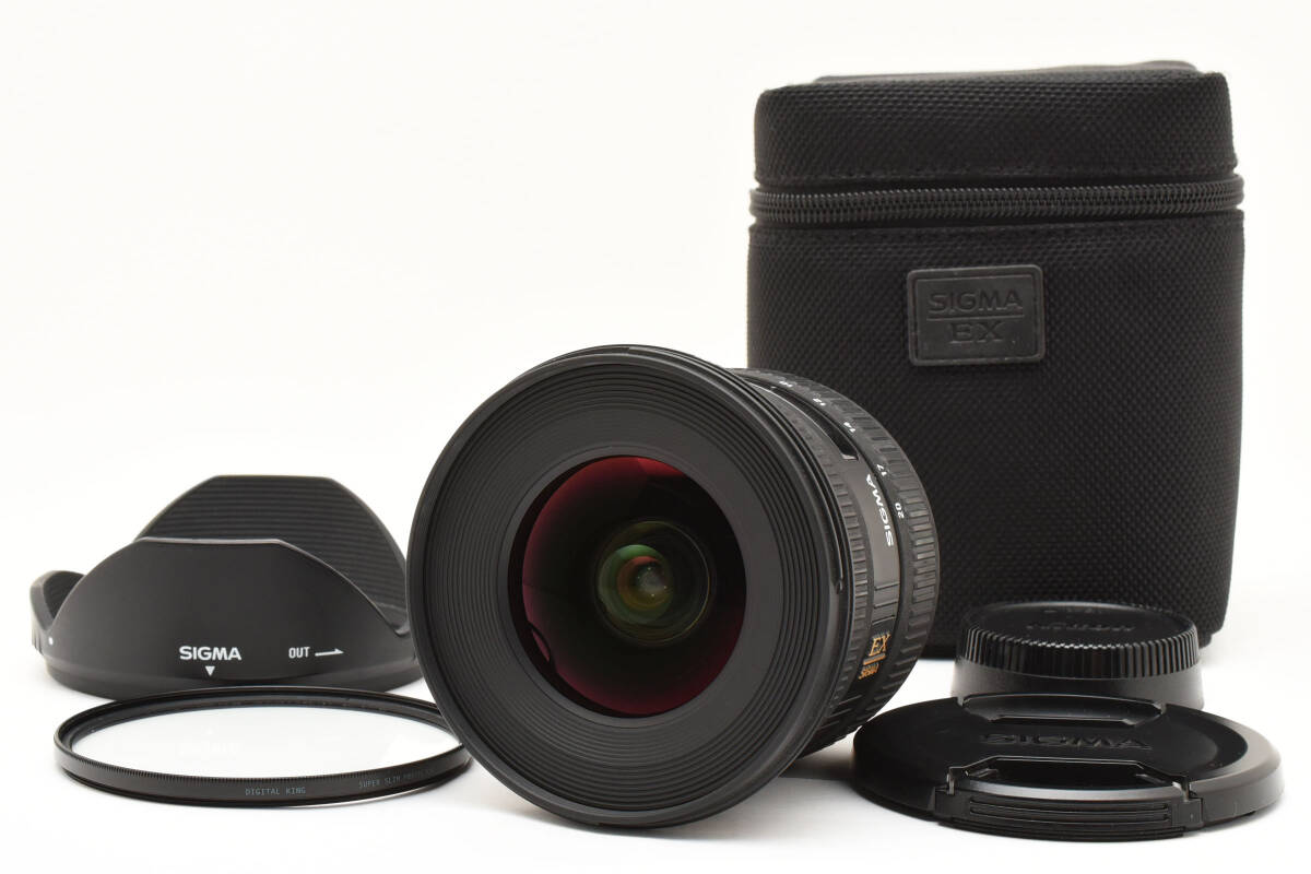 ★☆美品 SIGMA 10-20mm F4-5.6 EX DC HSM Nikon用 #784☆★