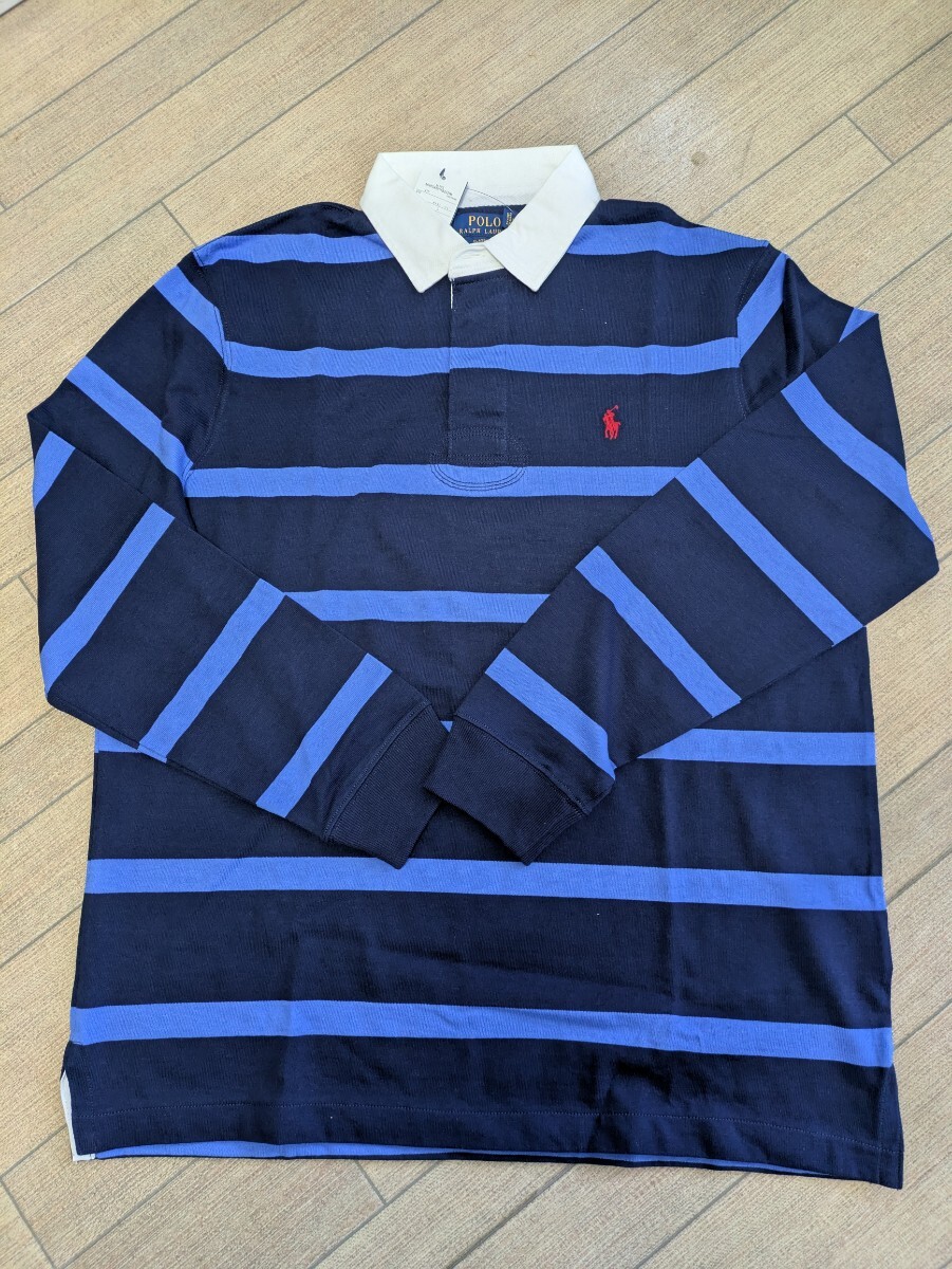 ★新品送料込ラルフローレン★ラガーシャツ　US L