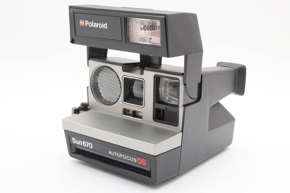 【良品】Polaroid ポラロイド AUTOFOCUS QS Sun670【動作確認済み】＃2464009