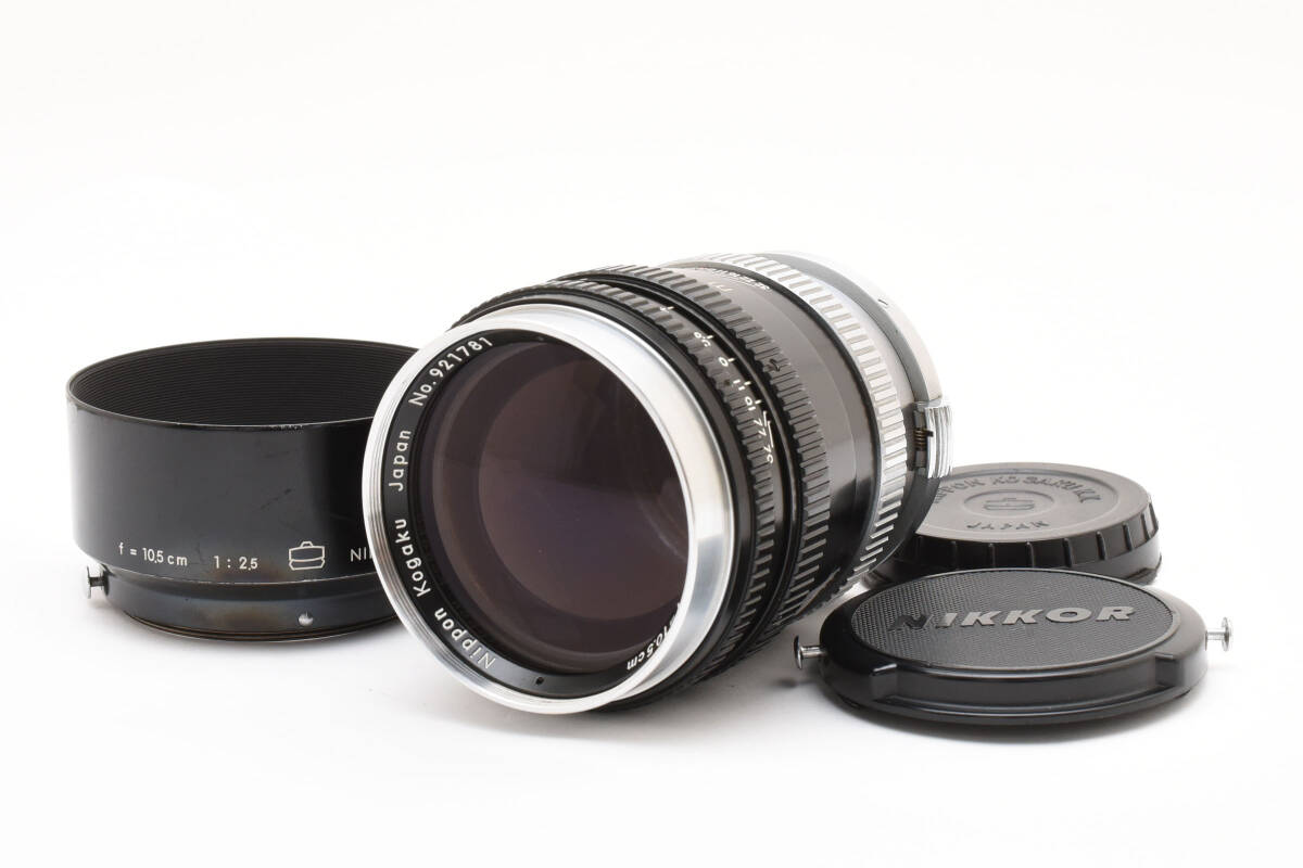 【良品】 Nikon ニコン NIKKOR-P P 105mm F2.5 Sマウント【動作確認済み】 #2478037