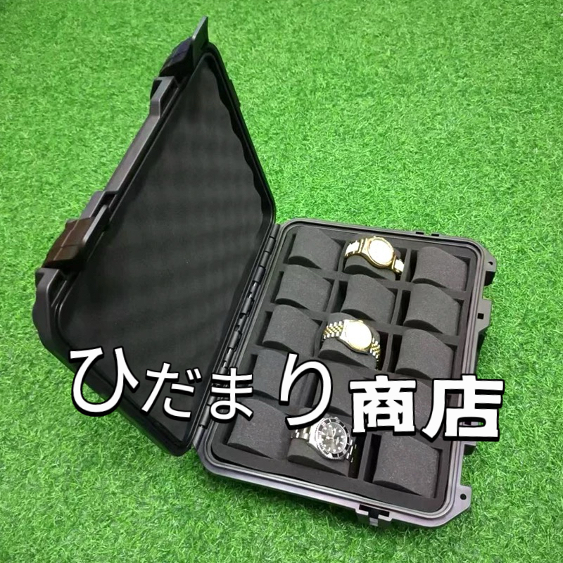腕時計収納ケース 15本収納 アタッシュケース トランクケース ウォッチケース 収納箱 持ち運び 防水 コレクションケース ハードケース 保管