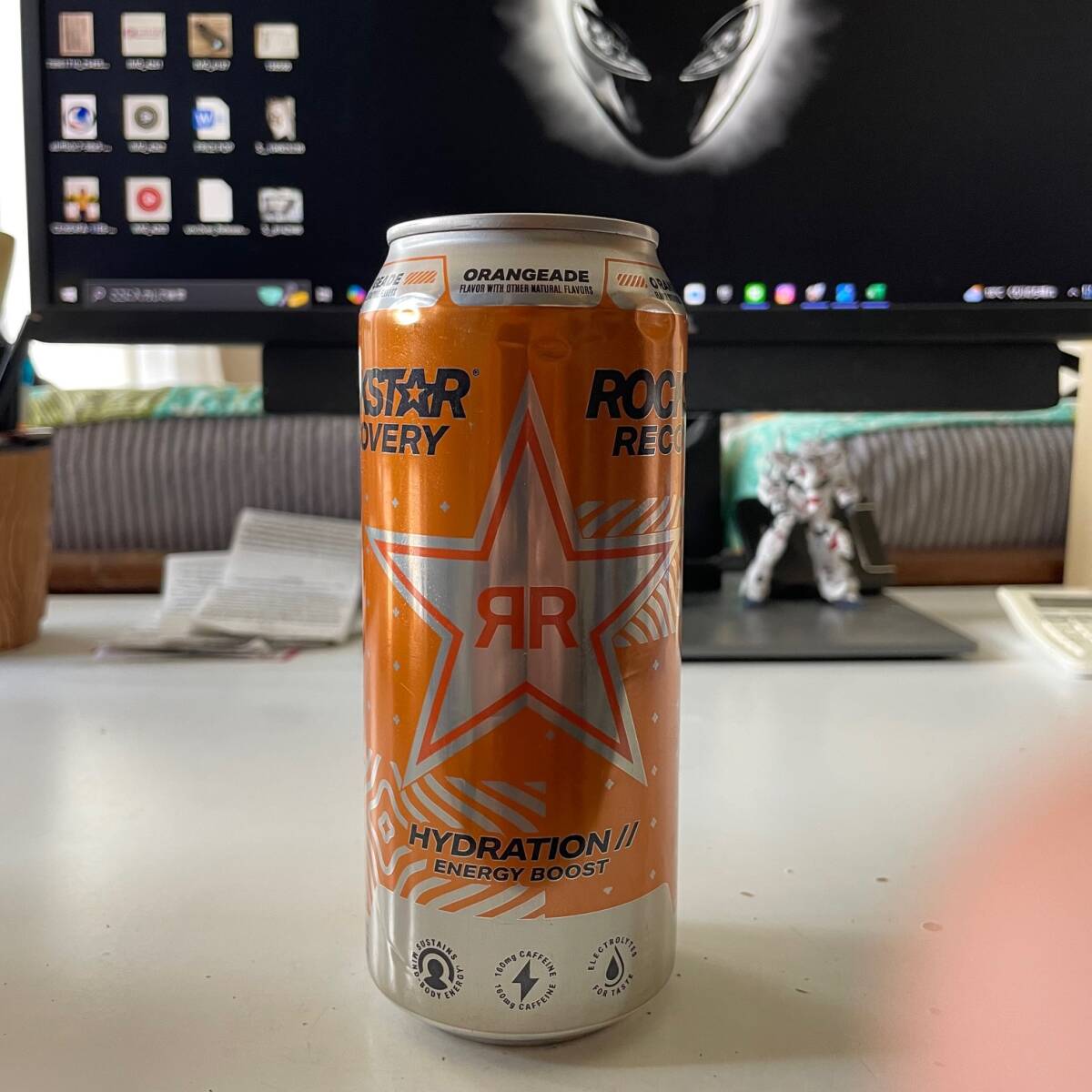 【海外版】ROCKSTAR RECOVERY ORANGEADE ロックスター エナジードリンク リカバリー オレンジエイド 無炭酸 【国内未発売】