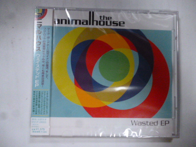 ◆J0528 CD 未開封◆アニマルハウス『ウェイステッド EP/Wasted EP』the animalhouse◆国内サンプル盤◆