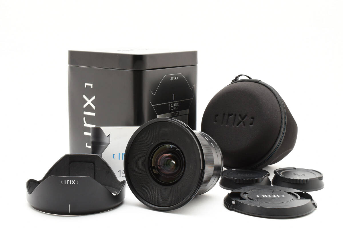 ★収納ケース付き★ アイリックス Irix 15mm F2.4 Blackstone キャノン用 OL2722 #338