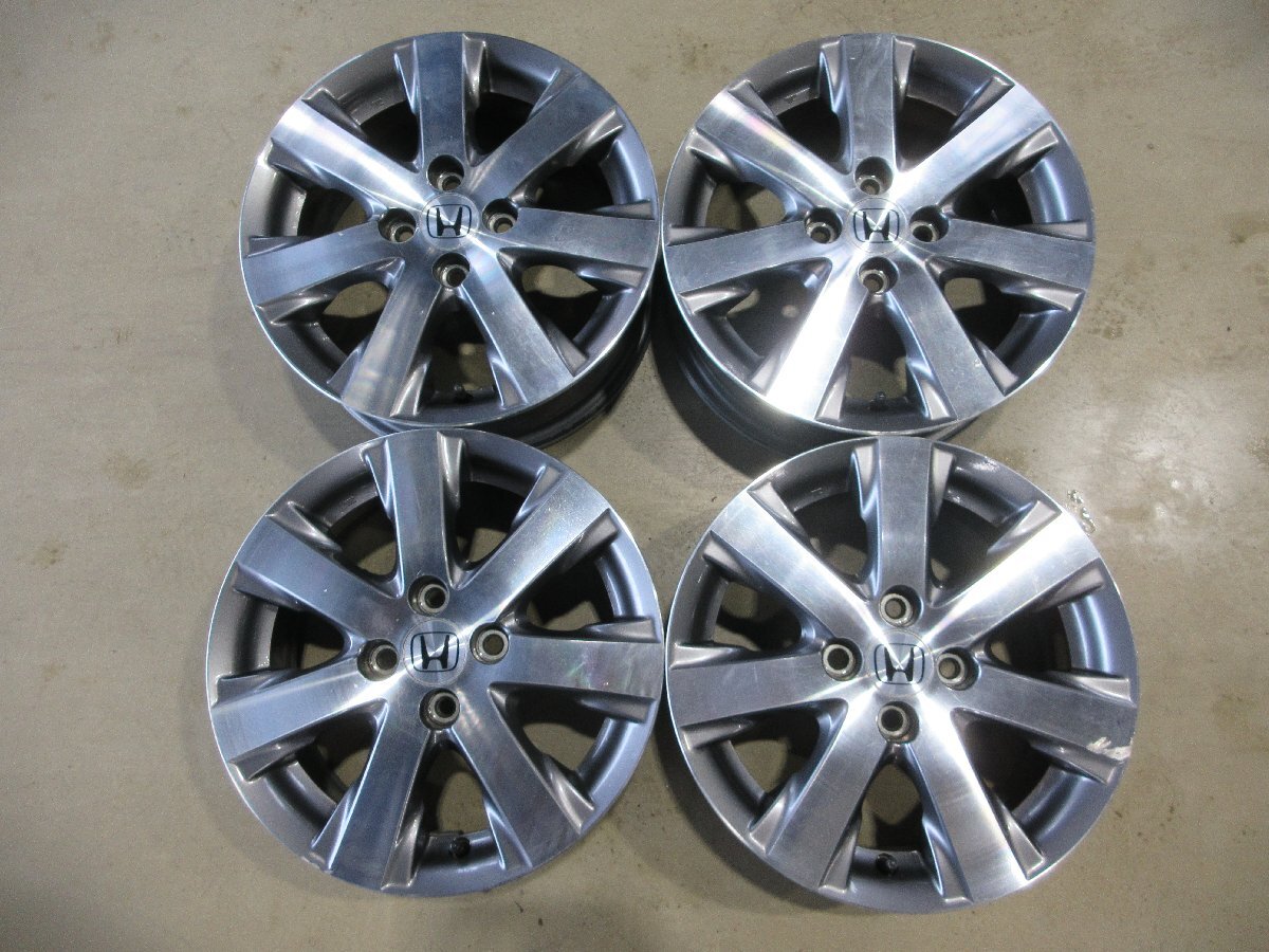 (R07/05/17) ■15インチ 純正アルミホイール / ホンダ GB3 フリード / 15X5.5J+50 / 4H PCD100 / 4本 / 中古