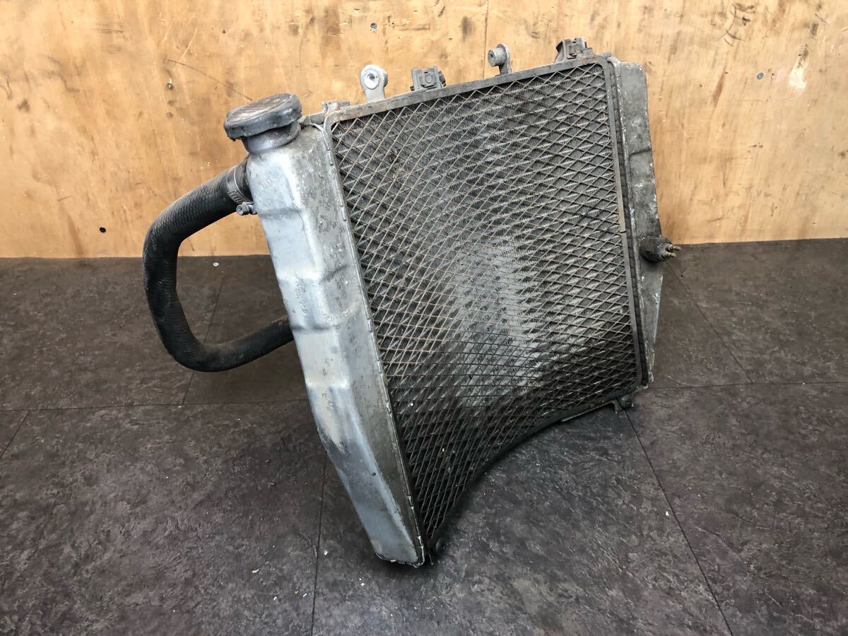 大型 ラウンド ラジエーター 電動ファン付き 大容量 社外 ZXR400 ZRX400 ZRX1100 ZRX1200 GPZ900R XJR1300 FZR FZ750 CB1300SF VFR RVF NSR