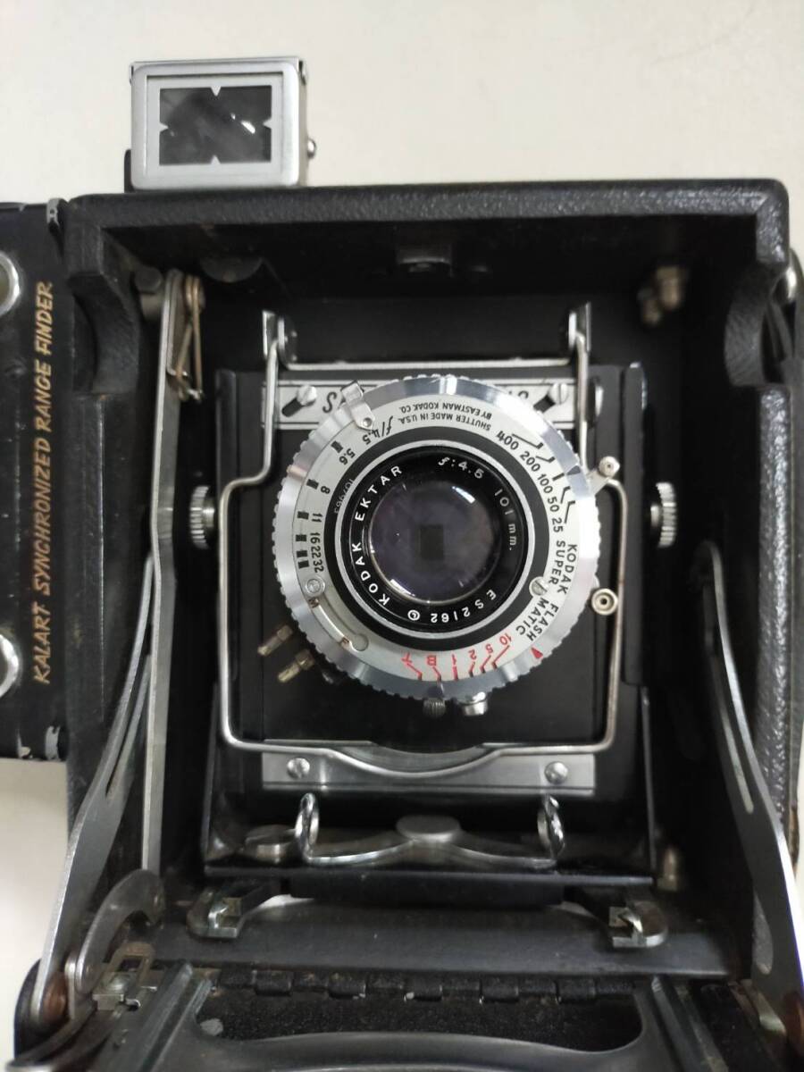 Graflex Speed Graphic 2x3ミニチュアグラフィック＋Ektar101mmF4.5付き