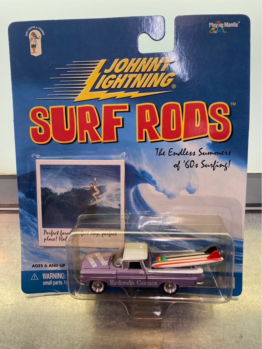 A6512 ジョニーライトニング　SURFRODS サーフロッドシボレー　未開封美品　JOHNNY LIGHTNING