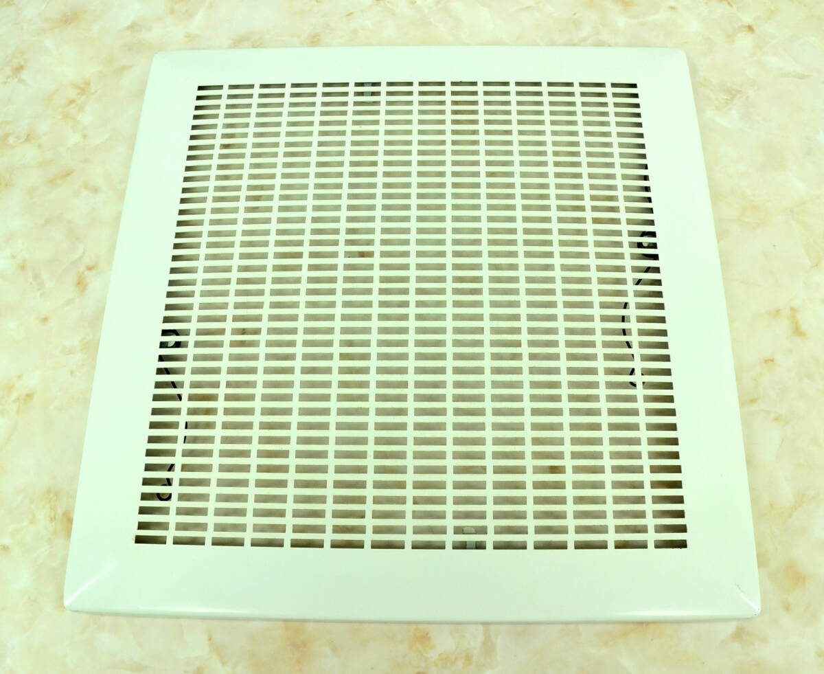 42cm四方の金属製 換気扇カバー ダクトファンカバー　大きなカバー 【カバーのみ】中古品