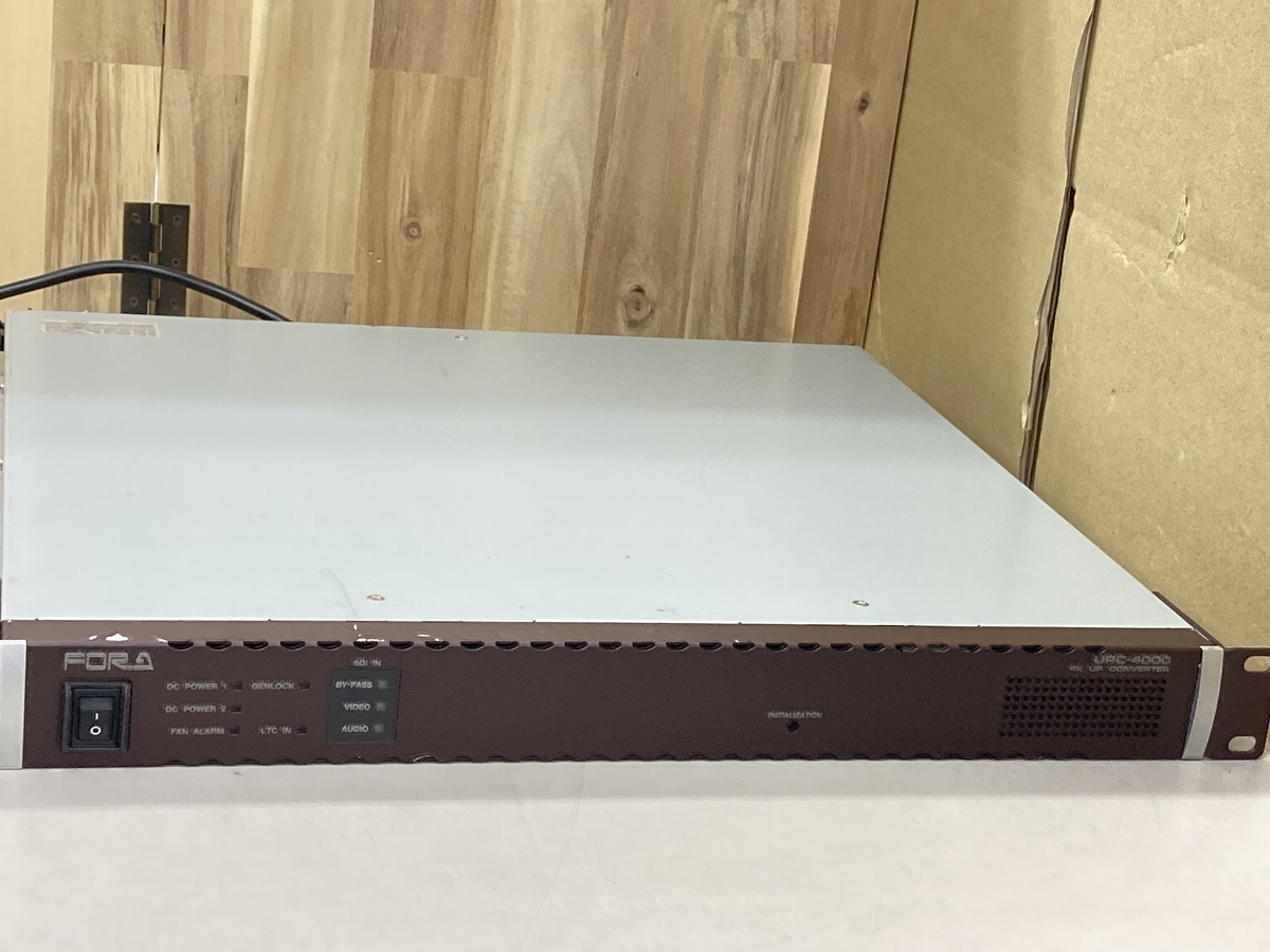 FOR-A URC-4000 4K Up Converter ※通電確認済み F-①
