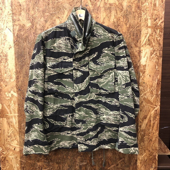 ザギルティーパーティーズ メンズ タイフM-65ジャケット グリーン 表記サイズS [jgg]