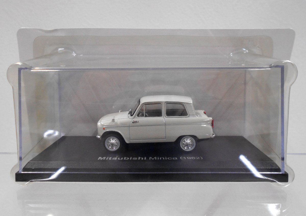 アシェット 国産名車コレクション 1/43 Mitsubishi Minica (1962) ミツビシ ミニカ 未開封品 【チ623】