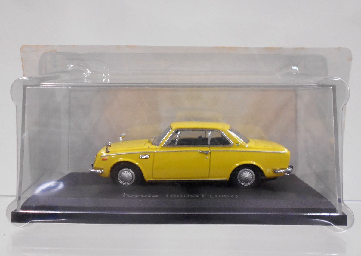 アシェット 国産名車コレクション 1/43 Toyota トヨタ 1600GT (1967) ミニカー 未開封品 【チ629】