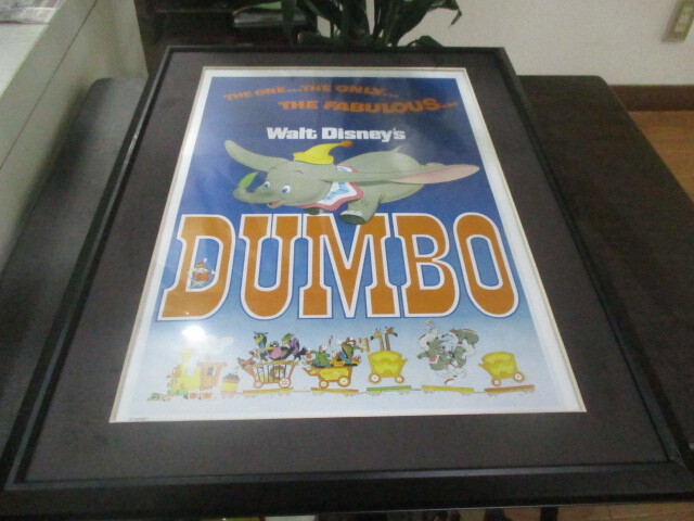 Disney's DUMBO ディズニー ダンボ 2016年額絵シリーズ キャラクターアートコレクション 読売新聞 コピーライト 額入り