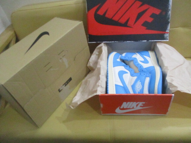 新品未使用品 NIKE AIR JORDAN 1 RETRO HIGH OG UNC Reimagined DZ5485-402 ナイキ エアジョーダン1 黒タグ 27.5cm 元箱付き 外箱付き 2