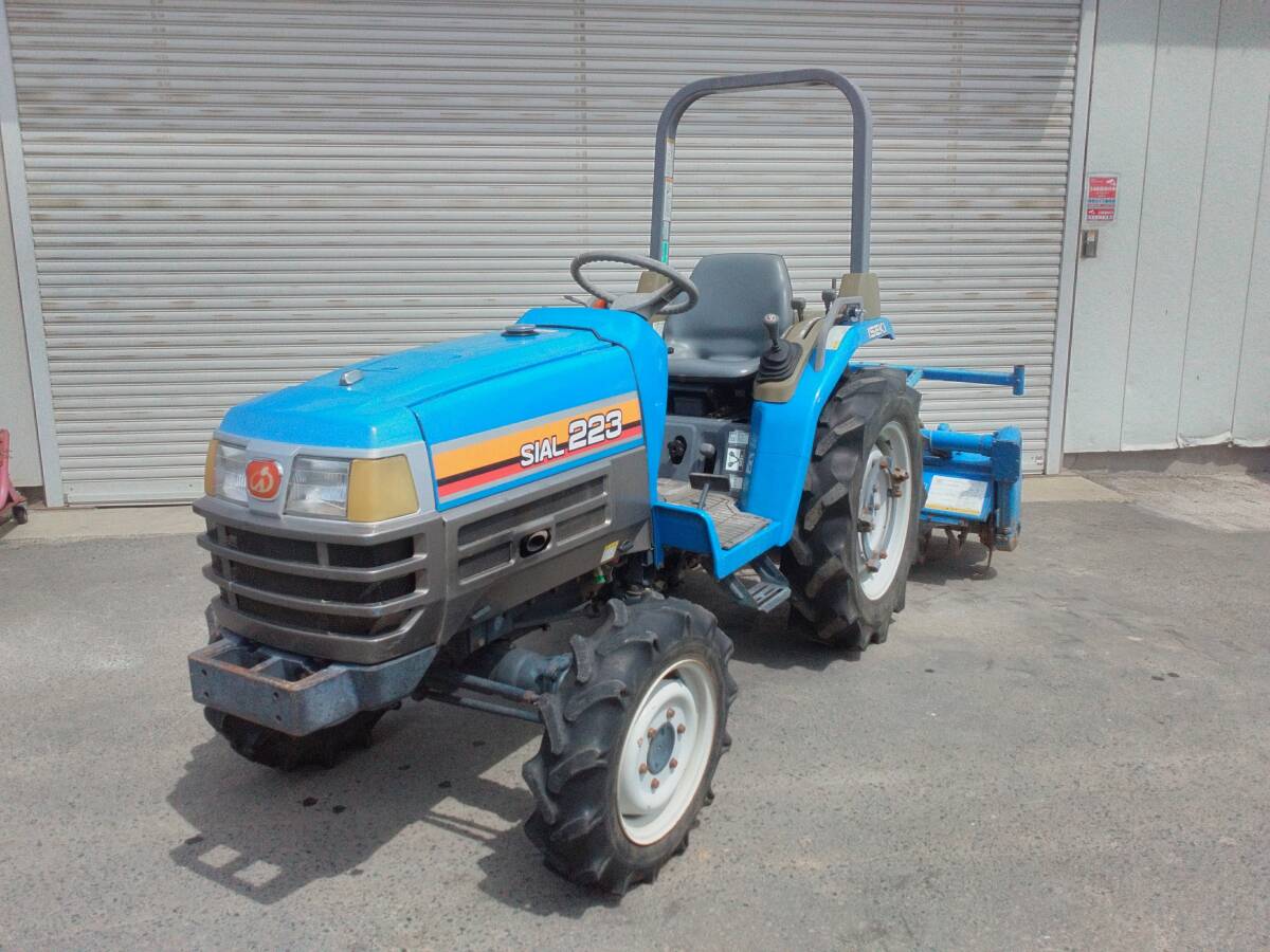 岩手 イセキ トラクター TF223F 22馬力 1305時間 4WD 水平自動 ディーゼル 軽油 デプスビーム 耕うん 店頭販売 農機具市場 紫波店