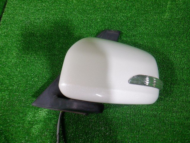 タント Ｌ３７５Ｓ カスタムＸ ＬＴＤ Ｌ３８５Ｓ 純正 サイドミラー 左 ドアミラー ７ピン ウインカー ST03 良品 カラー W24★8001 A-10