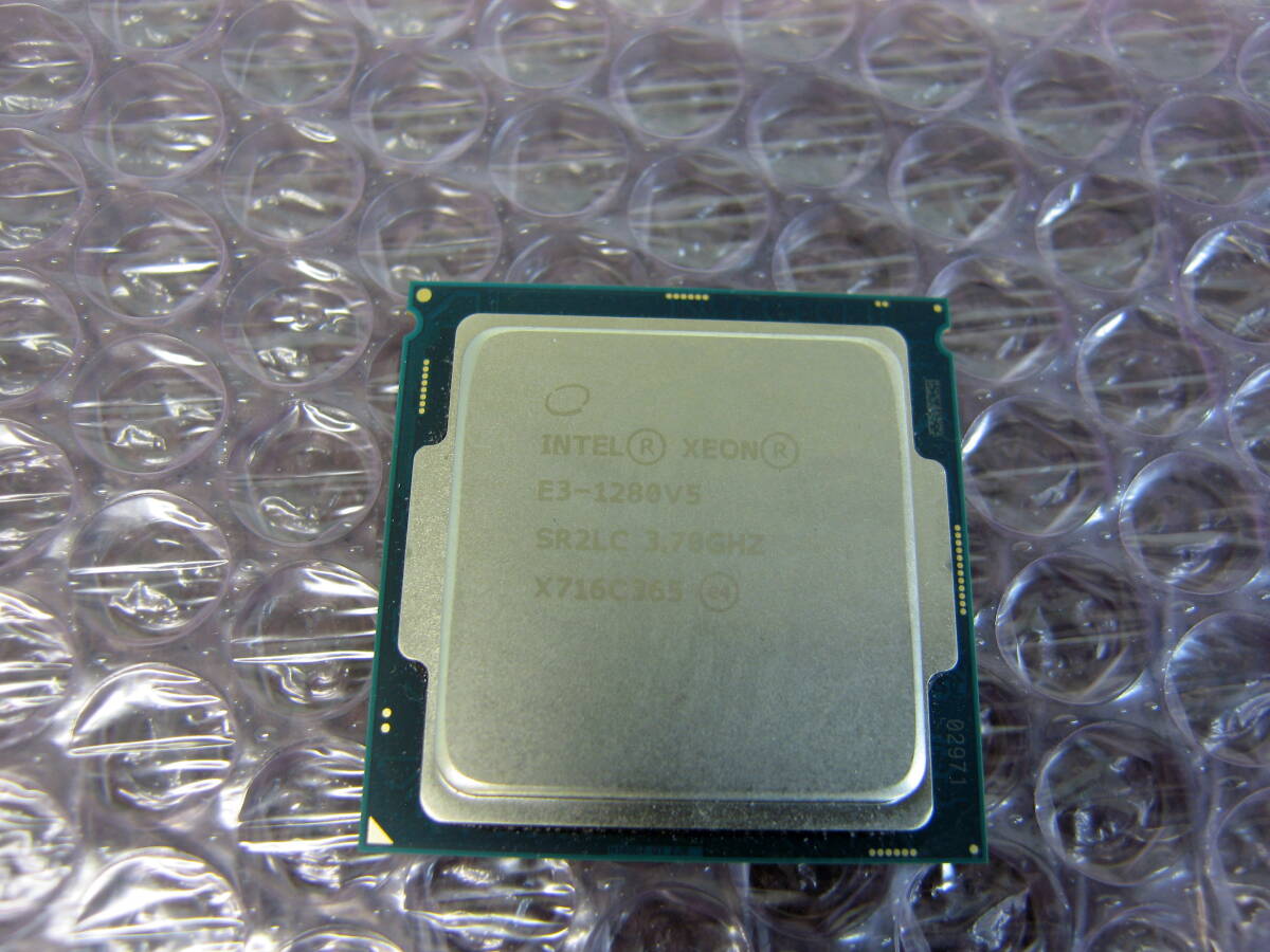 ◎CPU Intel XEON　E3-1280V5　3.70GHz SR2LC 動作品 1個　中古 複数入札可能◎クリックポスト発送