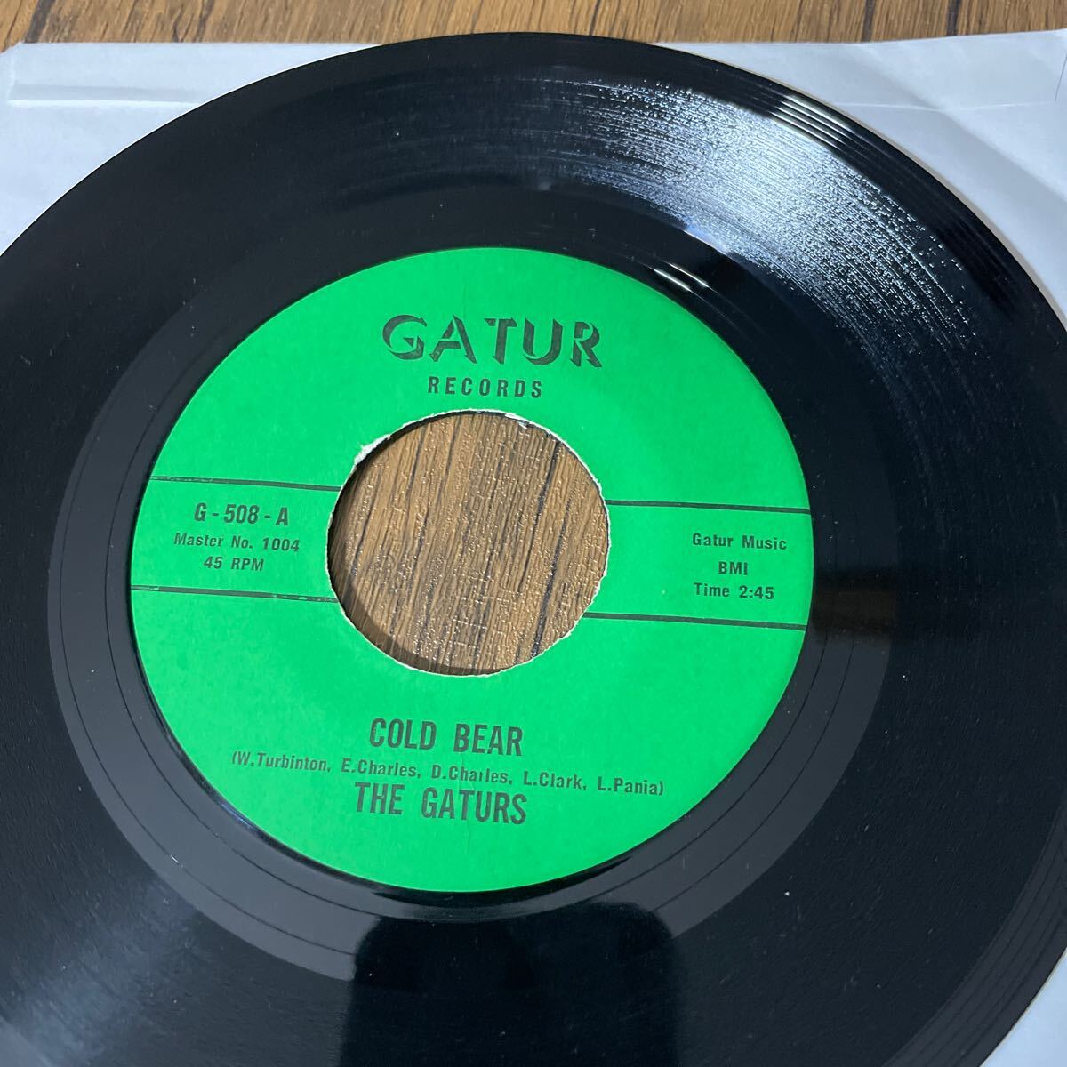 The Gaturs Cold Bear 緑　Gator rec 45　