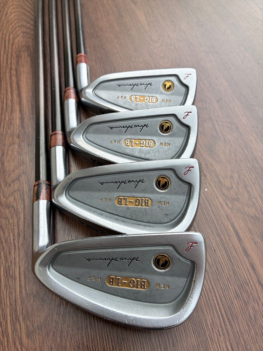 送込！ホンマゴルフ、高級アイアン　NEW BIG LB H&F 8〜11 Aフレックス
