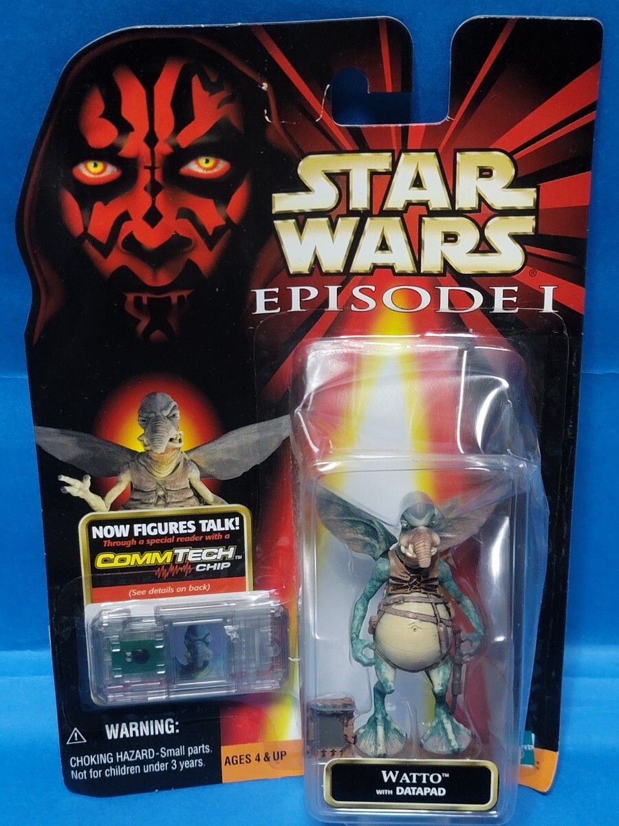 ワトー スターウオーズ エピソード1 コムテックフィギュア ブリスター未開封品