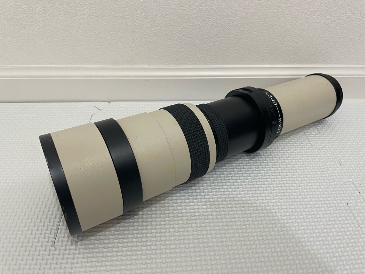 【動作良好・光学良好】BIG 60DA 600-1000mm 1:9.9-16 T-MOUNT SYSTEM FOR 35mm SLR