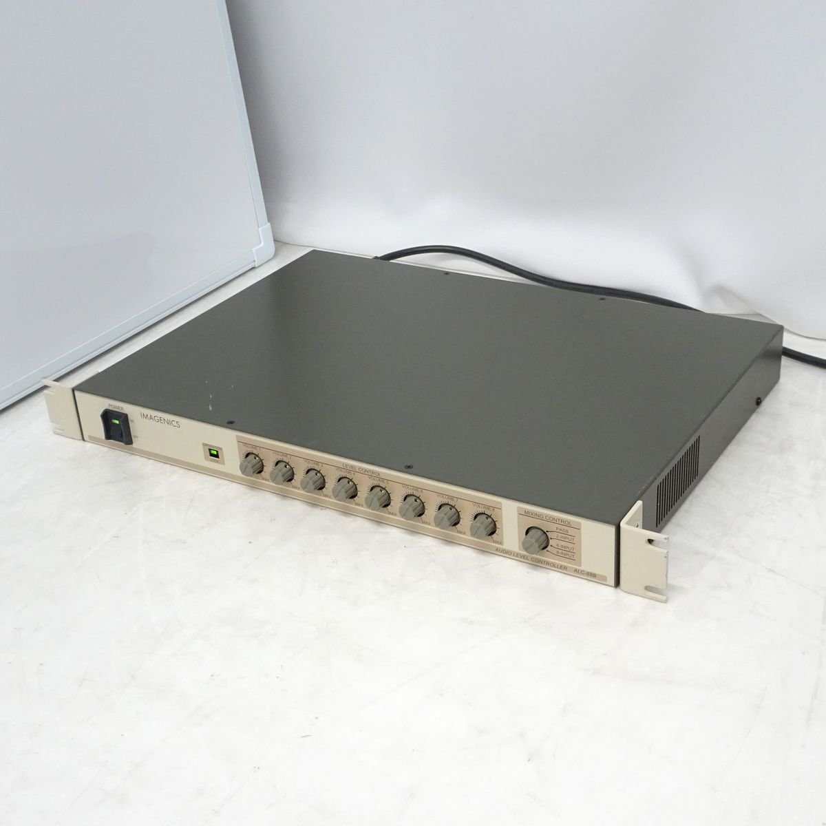 IMAGENICS ALC-88B ミキサー機能付き音声レベルコントローラ（アンバランスRCA 8ch）【中古/動作品】#427246