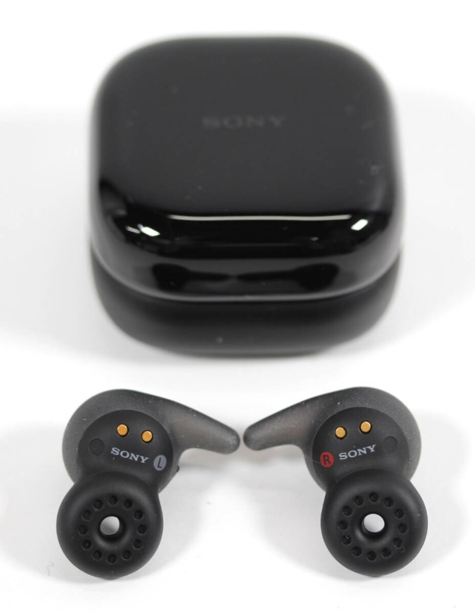 Y6775#◆中古品◆SONY ソニー LinkBuds Open ワイヤレスイヤホン WF-L910 ブラック