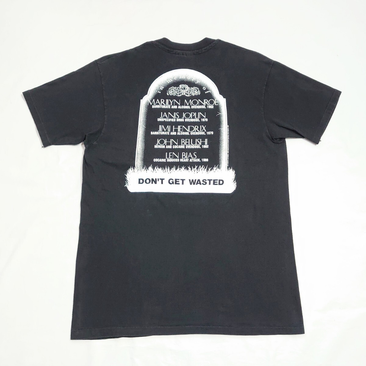 80s マリリンモンロー ジャニスジョプリン ジミヘン ジョンベルーシ レンバイアス　メモリアルT ビンテージTシャツ
