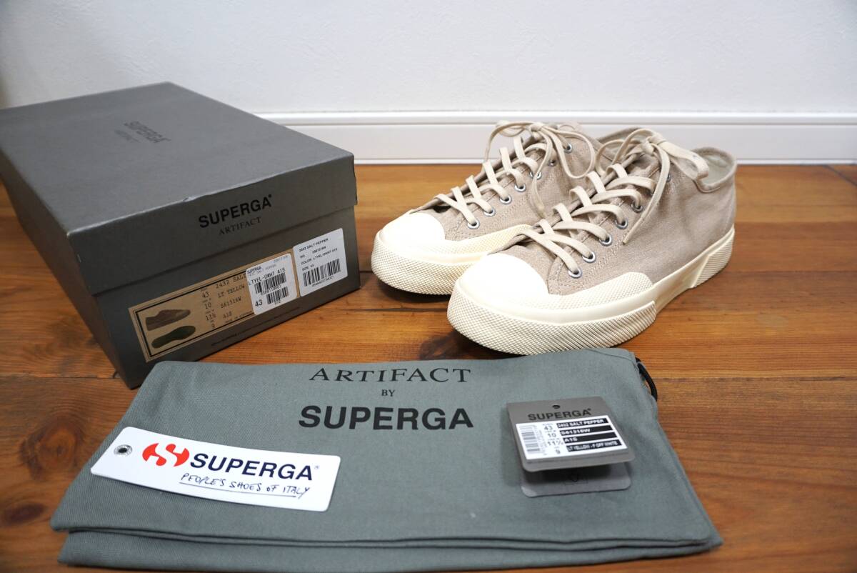 ARTIFACT by SUPERGA スニーカー 2432 SALT PEPPER 43(27.5cm位)